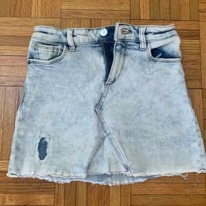 DL1961 girls size 8 denim jean skirt